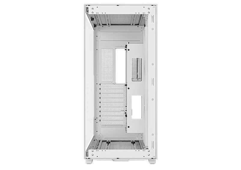 Gabinete ATX DeepCool CH780 Blanco Panorámico con Vidrio Templado