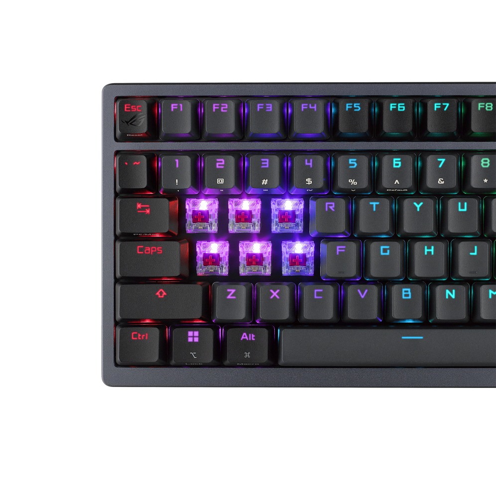 Teclado Mecánico Inalámbrico ASUS ROG Azoth 75% OLED RGB