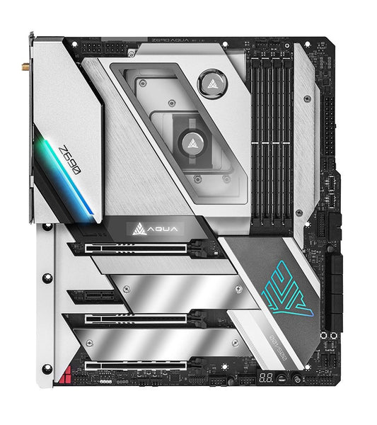 Motherboard ASRock Z690 AQUA LGA1700 DDR5 EATX para Intel