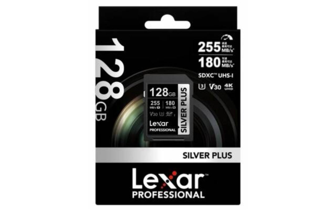 Memoria SDXC Lexar Pro 128GB Silver Plus