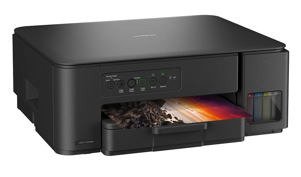 Impresora Multifunción Brother DCP-T430W Tinta Continua Wi-Fi