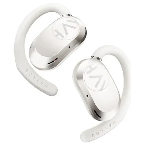 Auriculares TWS Haylou Earhook 1 Blancos - Oído Abierto 40hs