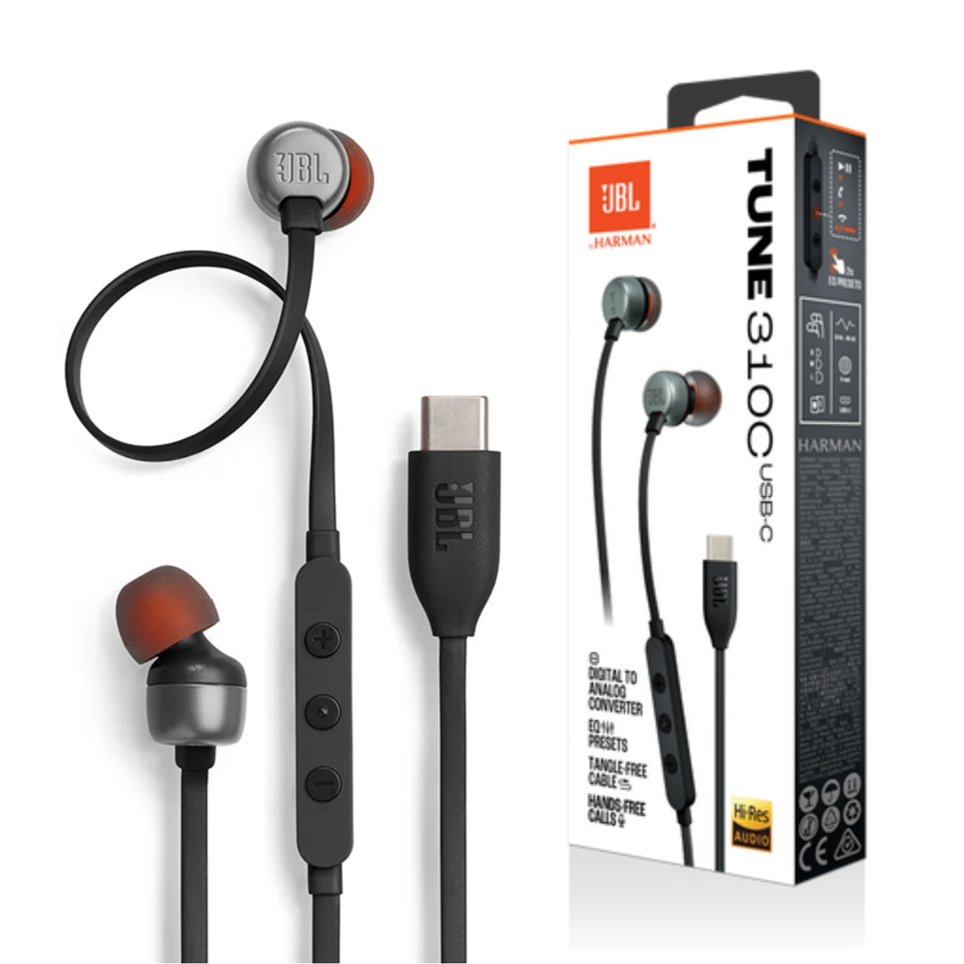 Auriculares JBL TUNE 310C USB-C