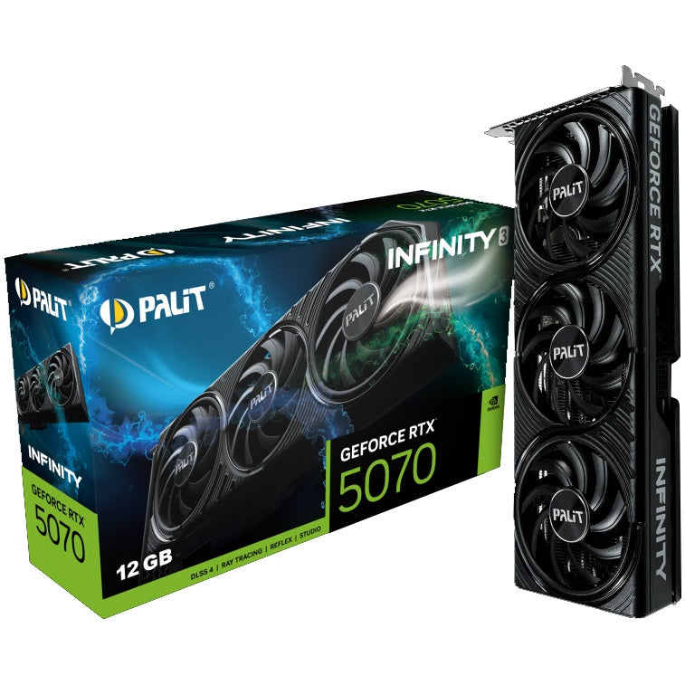 Tarjeta de Video Palit RTX 5070 12GB GDDR7 para PC Gamer