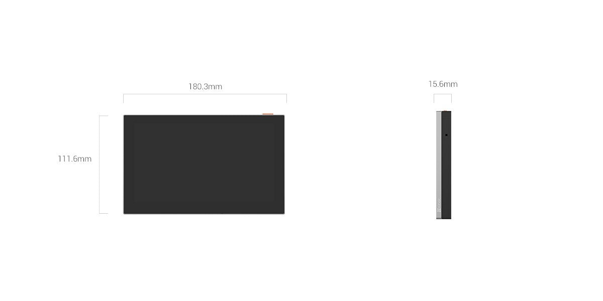 Pantalla Táctil Inteligente Ezviz SD7 de 7"