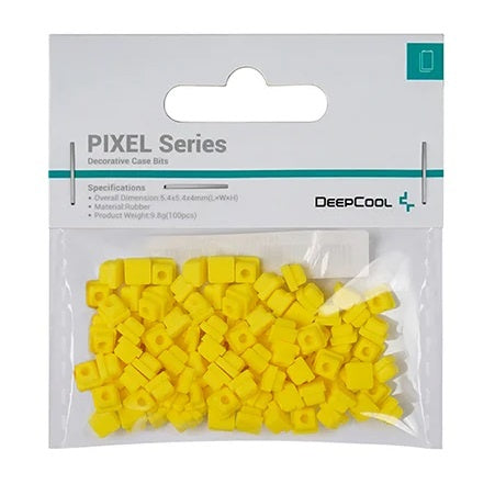 Pines DeepCool Pixel Series Amarillo para personalizar gabinetes