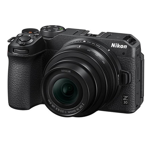 Cámara Mirrorless Nikon Z30 21.5MP 4K con Lente 16-50mm