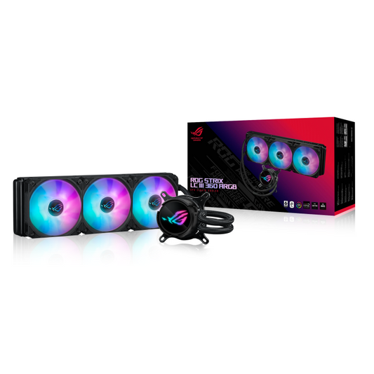 Cooler Líquido Asus ROG Strix LC III 360 ARGB para CPU | Technica UY