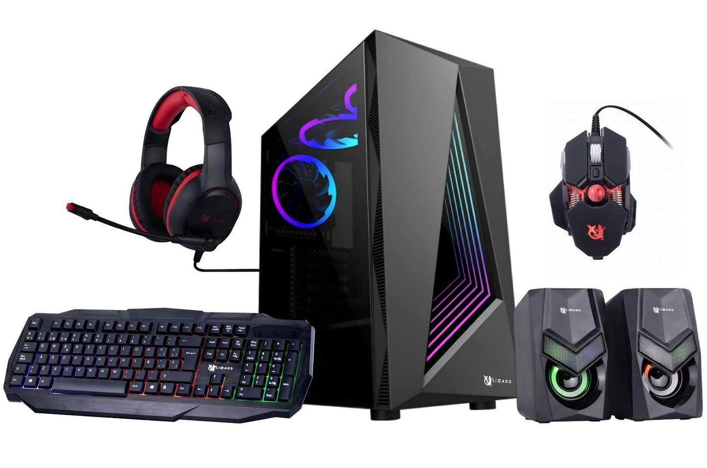 Super Combo Gamer X-Lizzard PACK 1