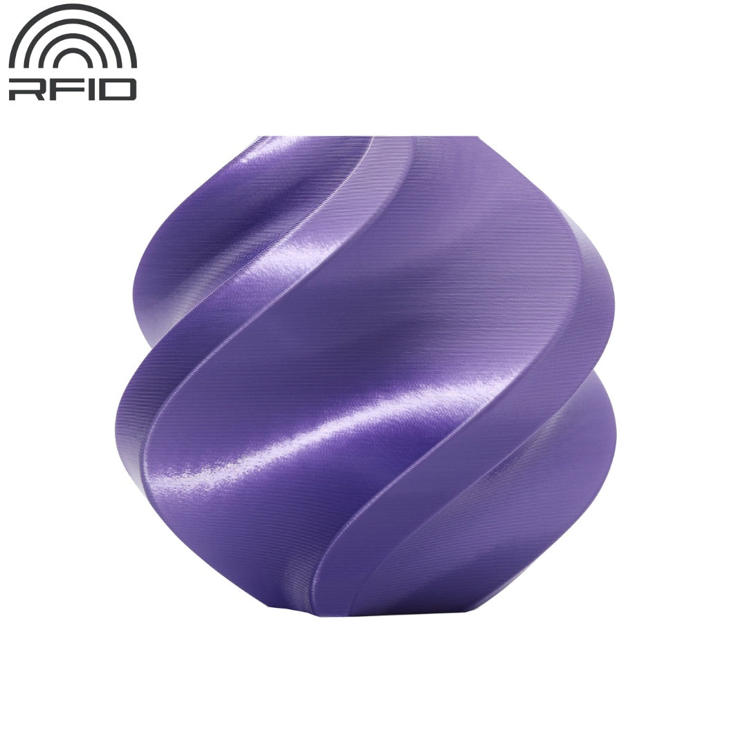 Filamento PLA Silk+ Bambu Lab Violeta 1kg | Brillante y Sedoso