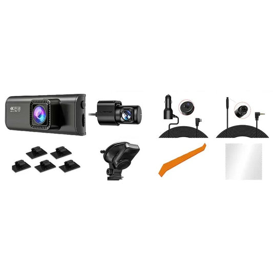 Dashcam Redtiger F7NP 4K Doble Canal GPS Wi-Fi para Auto
