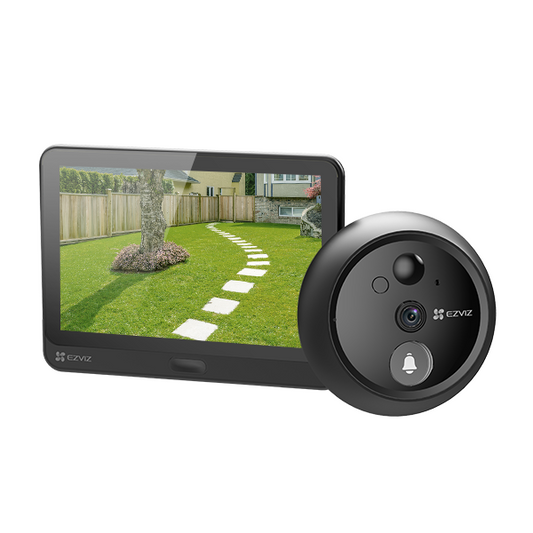 Mirilla Inteligente Ezviz HP4 2MP Pantalla 4.3 a Batería