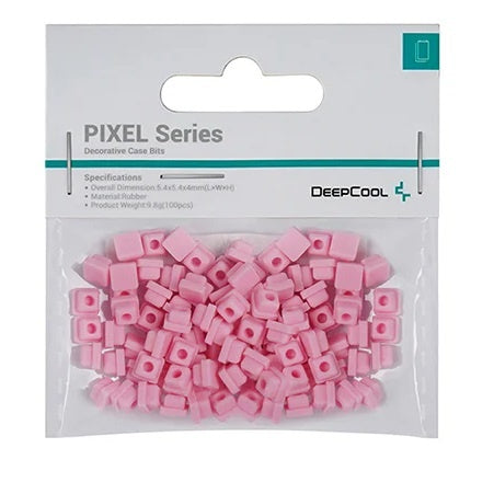 Pines DeepCool Pixel Series Rosa para personalizar gabinetes