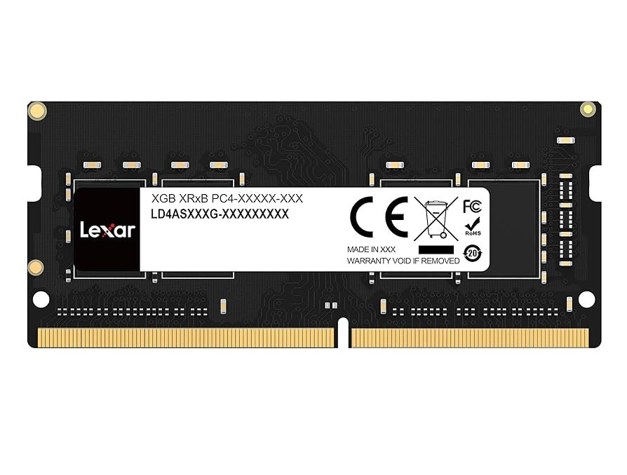 Memoria RAM Lexar DDR4 16GB 3200MHz SODIMM para laptop