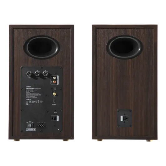 Parlantes Edifier 2.0 R2750DB MKII bluetooth nogal