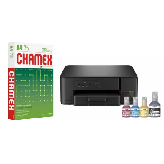 Combo Impresora Brother DCP-T230 Tanque de Tinta + Resma A4