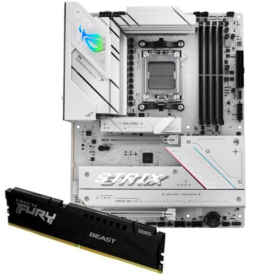 Mother Asus ROG B850-A + Memoria Kingston DDR5 16GB