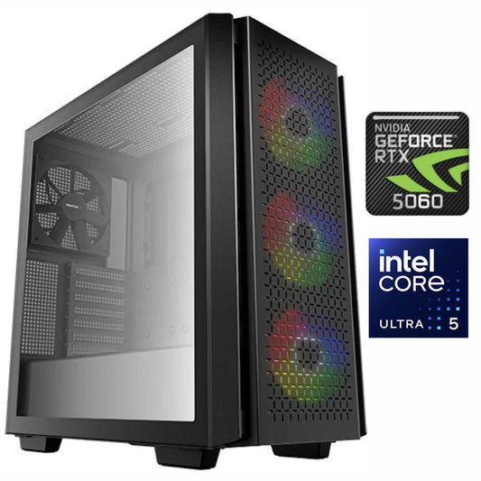 PC Gamer Core Ultra 5 245KF RTX 5060 8GB 16GB DDR5 1TB NVMe