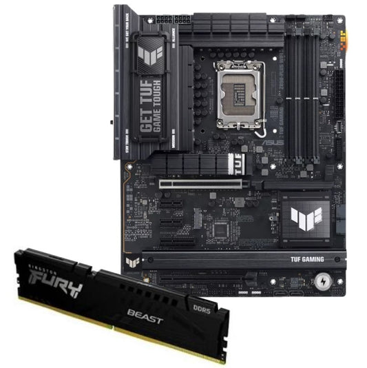 Mother Asus TUF Z890-Plus + Memoria Kingston DDR5 16GB