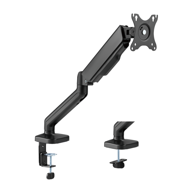Soporte de escritorio Brateck con resorte mecanico 17"-32"