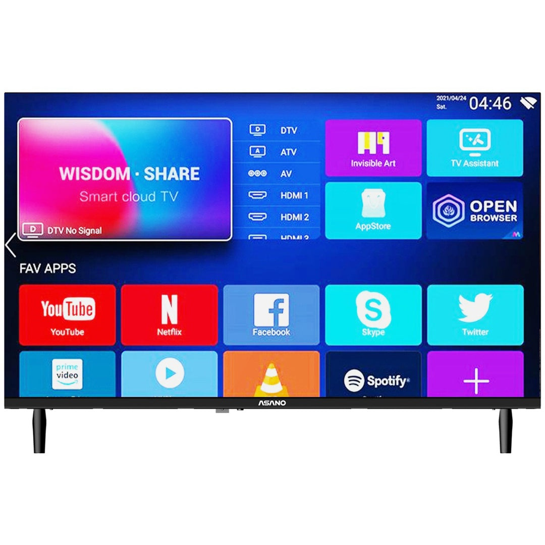 Smart TV Asano 43 pulgadas Full HD Android 14 sin bordes