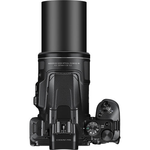 Camara Nikon P950, 16MP, 83x Zoom, Wifi, NFC, GPS