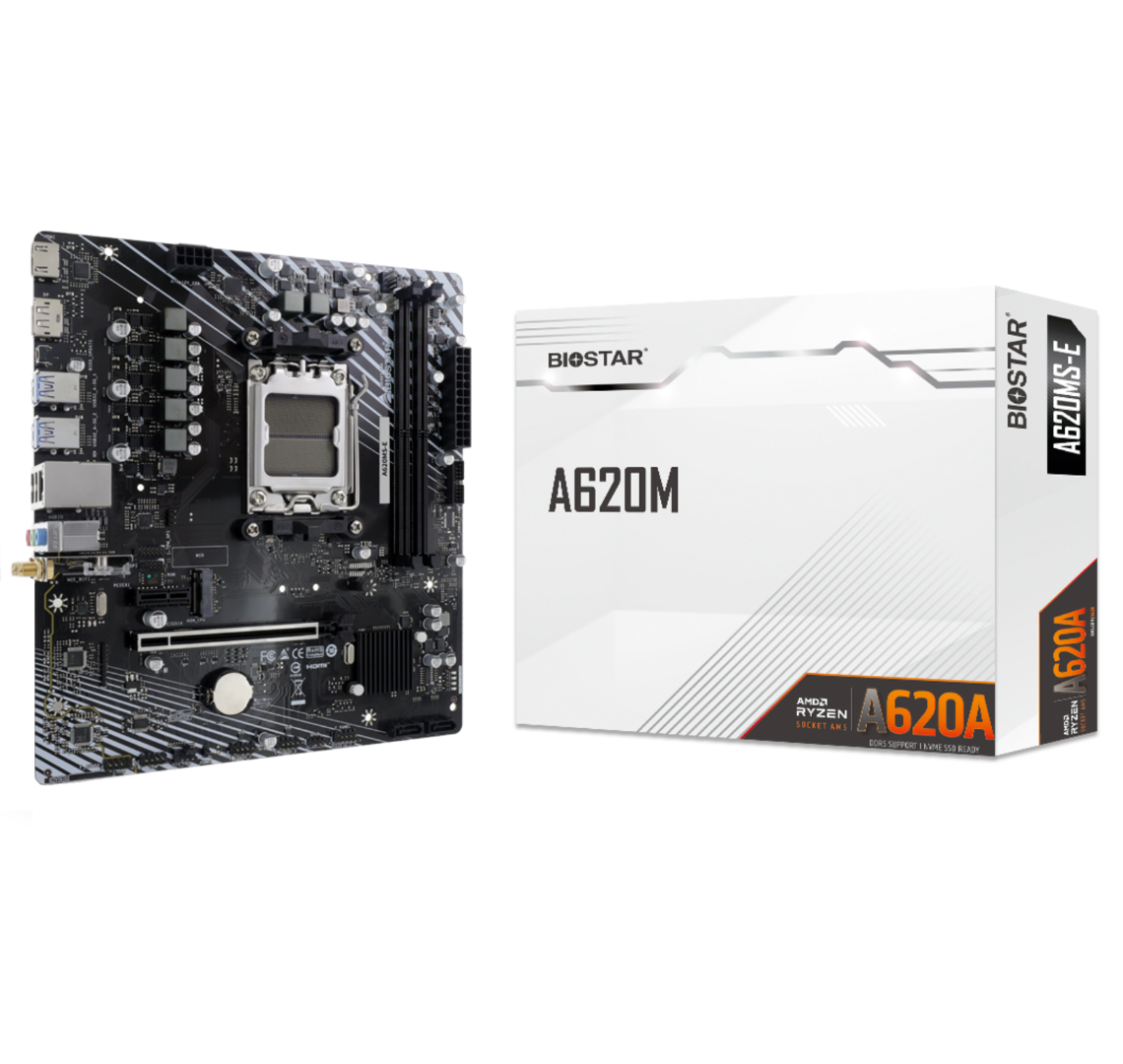 Motherboard BioStar A620M-E AM5 DDR5 Micro-ATX