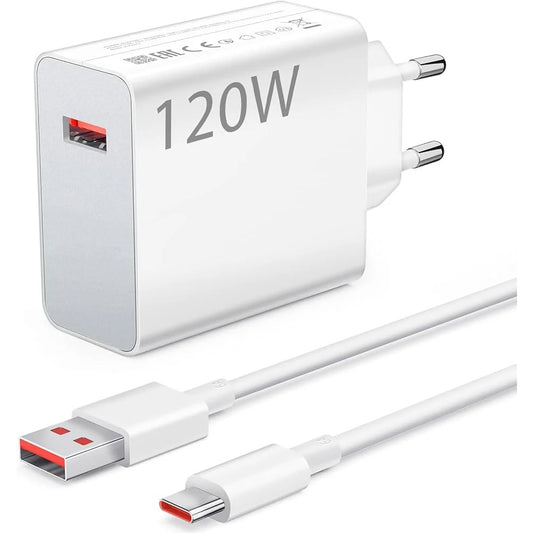 Cargador Xiaomi 120W HyperCharge Combo