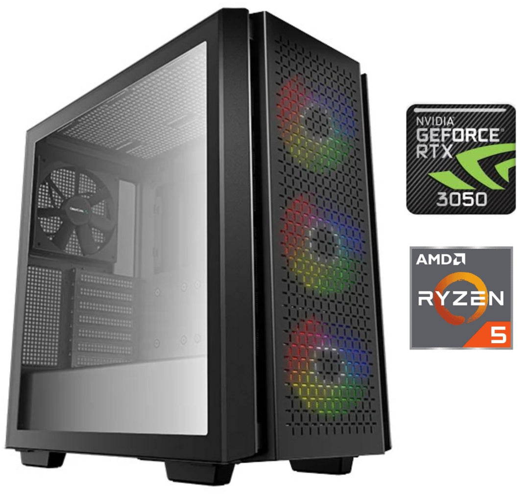 Equipo Gamer Ryzen 5 5500, 16GB, 500GB, RTX 3050 6GB