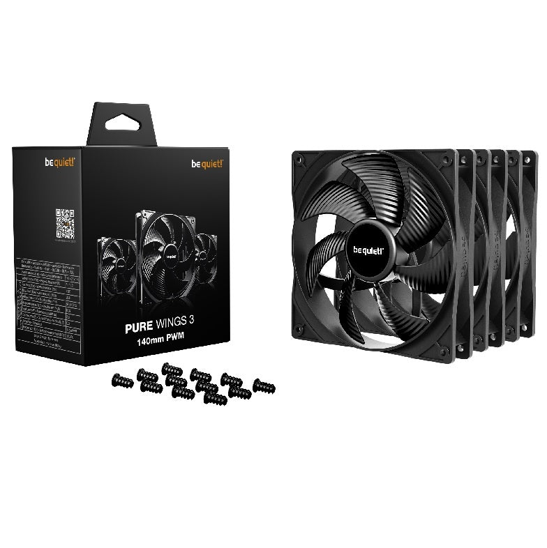 Fan be quiet! Pure Wings 3 140mm PWM HS x 3