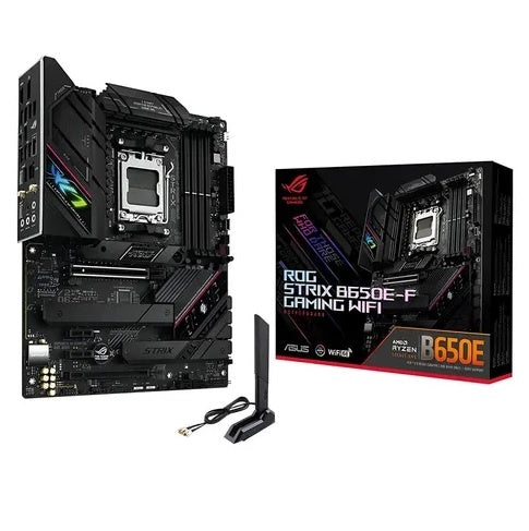 Motherboard Asus ROG Strix B650E-F WiFi 6E AM5 ATX para AMD Ryzen