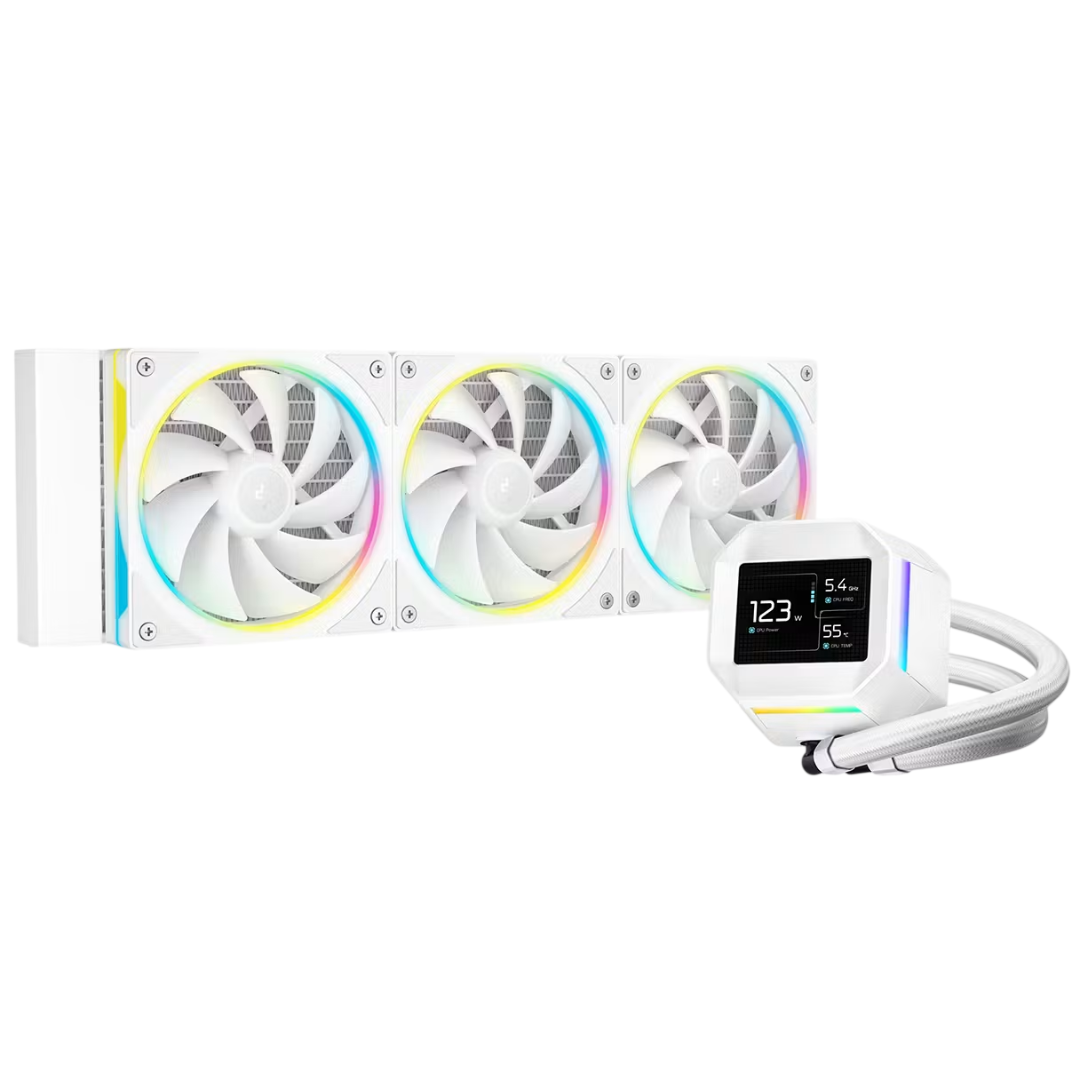 Cooler Líquido DeepCool LM360 LCD ARGB 360mm Negro | Technica UY