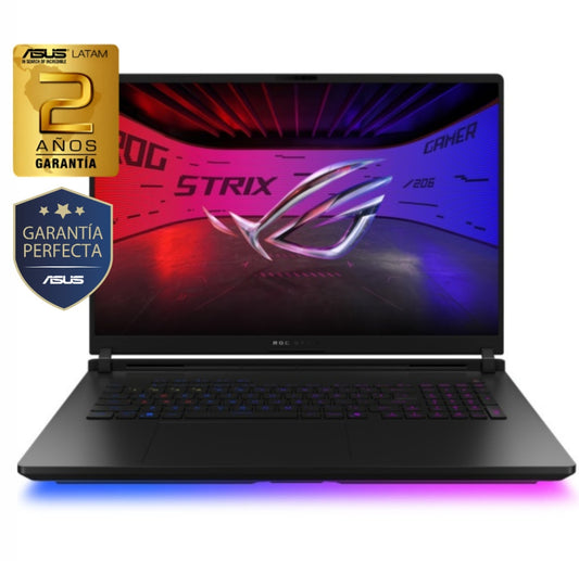 Notebook Gamer Asus ROG Core Ultra 9 5.4Ghz, 32GB, 2TB SSD, 18" 2.5K 240Hz, RTX 5090 24GB