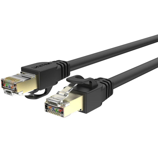 Cable Patchcord Unitek 20m Cat 7 negro
