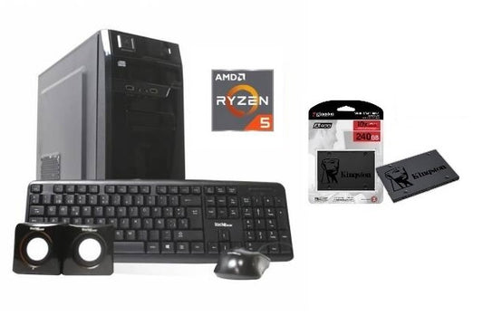 Combo PC AMD Ryzen 5 8500G 16GB RAM + SSD Kingston 240GB Uruguay
