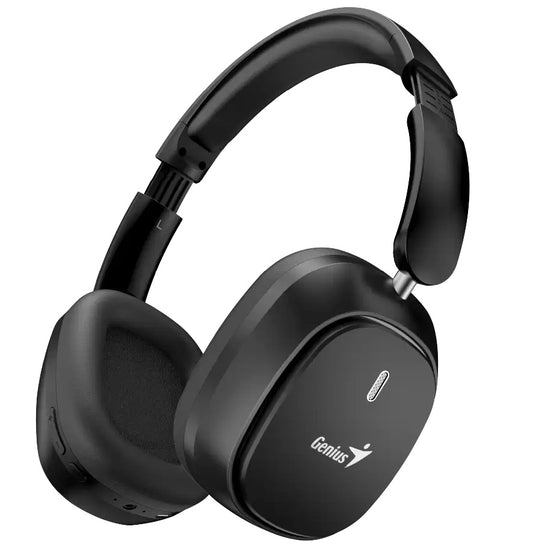 Audiófono Genius HS-820BT Bluetooth negro c/micrófono
