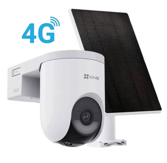 Cámara Ezviz HB8 Lite 4G Wi-Fi 6 4MP Solar Kit