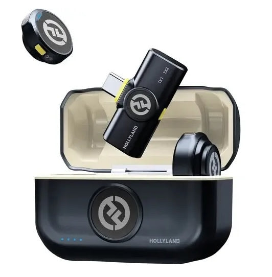 Micrófono Inalámbrico Hollyland LARK M2 USB-C Charcoal 300m