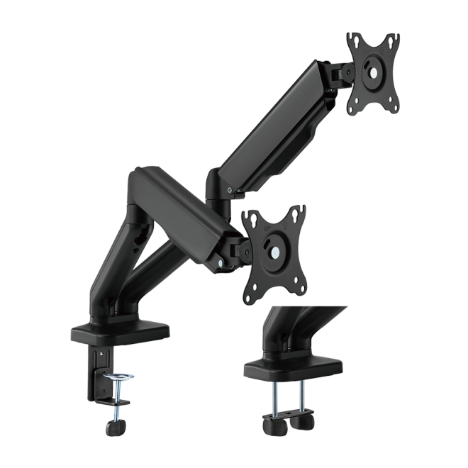 Soporte de escritorio Brateck para dos monitores 17"-32"