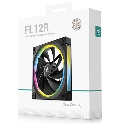 Fan DeepCool FL12R ARGB negro