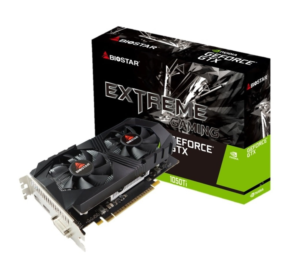 Tarjeta de Video BioStar GTX 1050 Ti 4GB GDDR5 | Technica UY