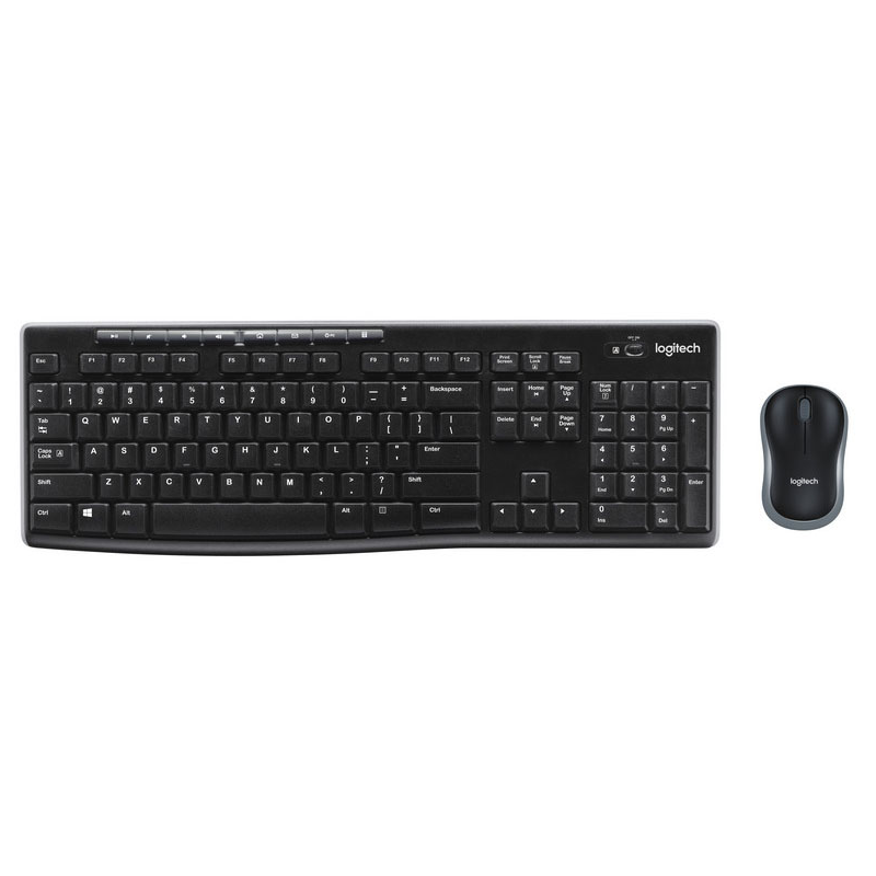 Combo Logitech MK270 teclado y mouse inalámbricos