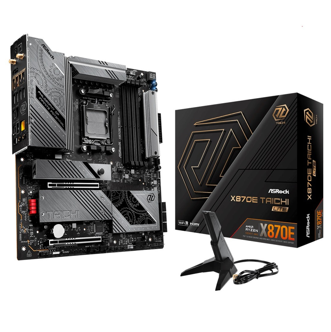 Motherboard ASRock X870E Taichi Lite AM5 WiFi 7 EATX DDR5