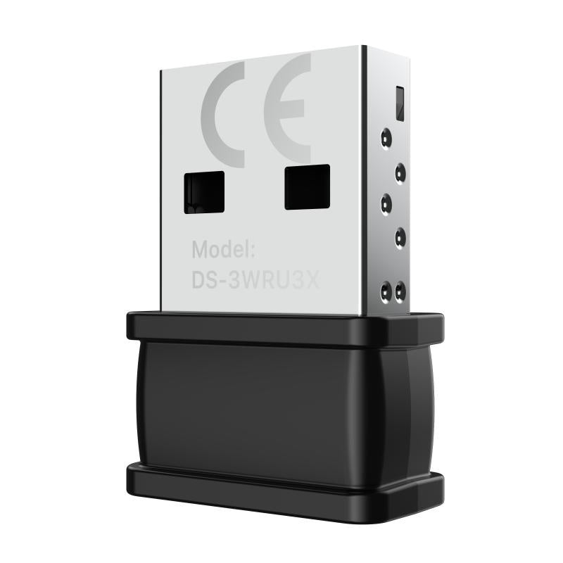 Adaptador Wi-Fi 6 USB Hikvision 300Mbps Nano
