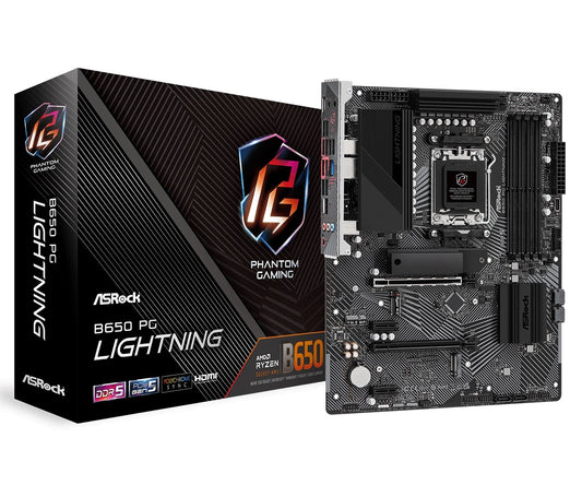 Motherboard ASRock B650 PG Lightning AM5 DDR5 ATX para Ryzen