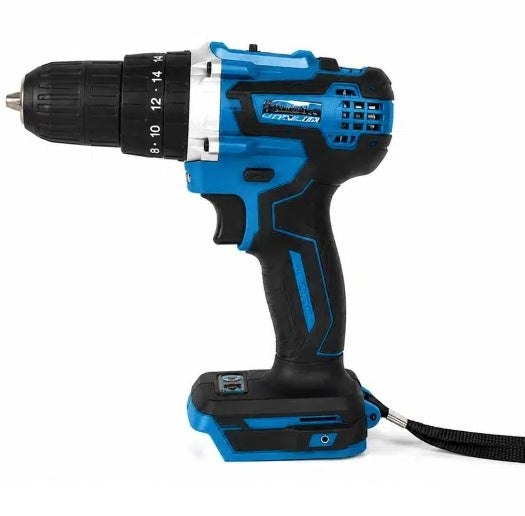 Taladro profesional inalámbrico de alta potencia 21V con 2 baterías