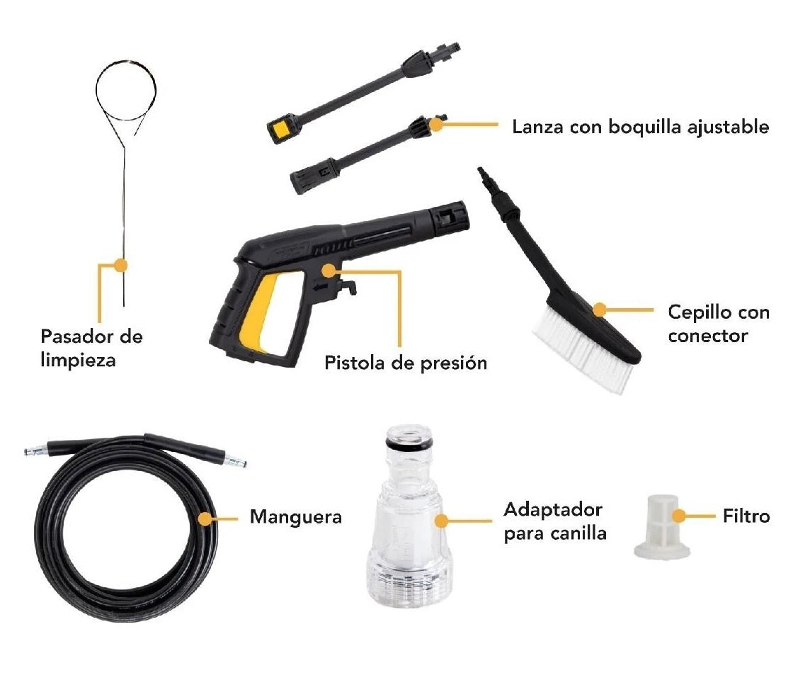 Hidrolavadora Kingsman Port 1200w