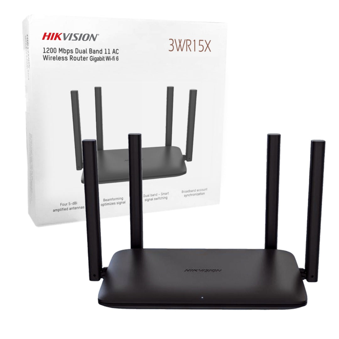 Router Wi-Fi 6 Hikvision AX1500 Gigabit Dual Band