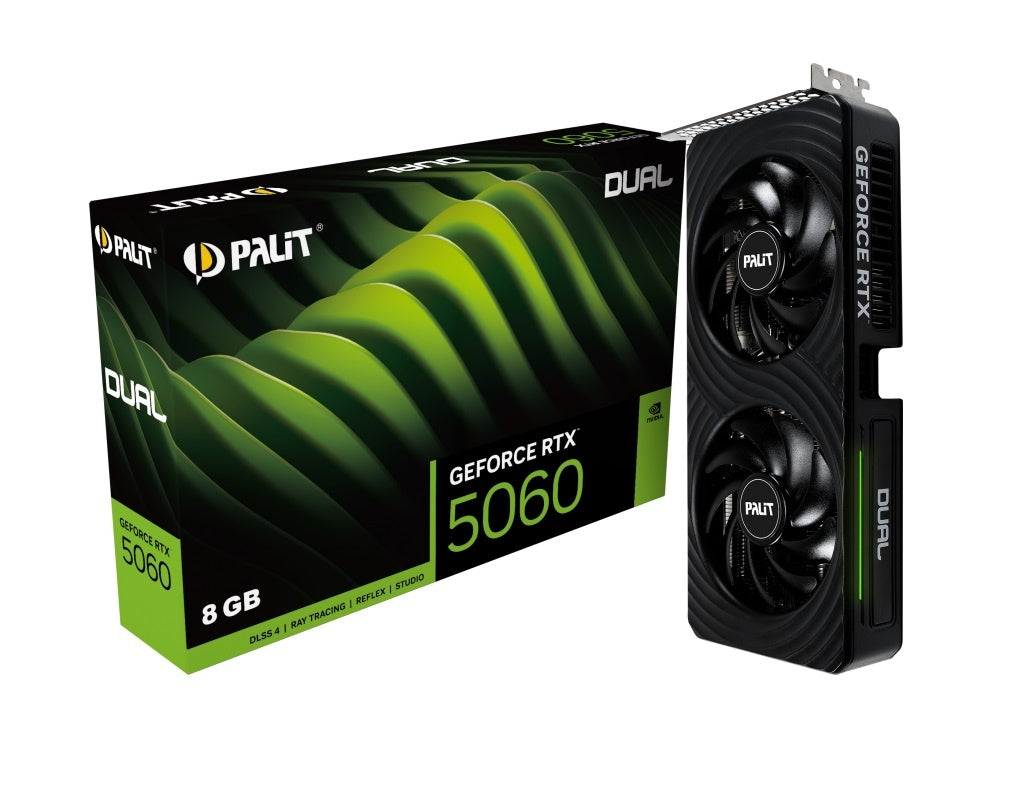 Tarjeta de Video Palit RTX 5060 Dual 8GB GDDR7 | Technica UY