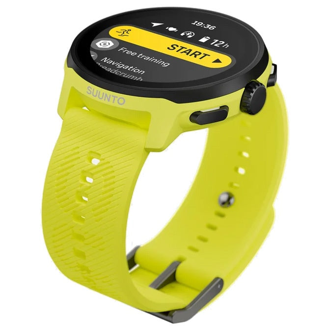 Reloj Smartwatch Suunto Run silicona amarillo